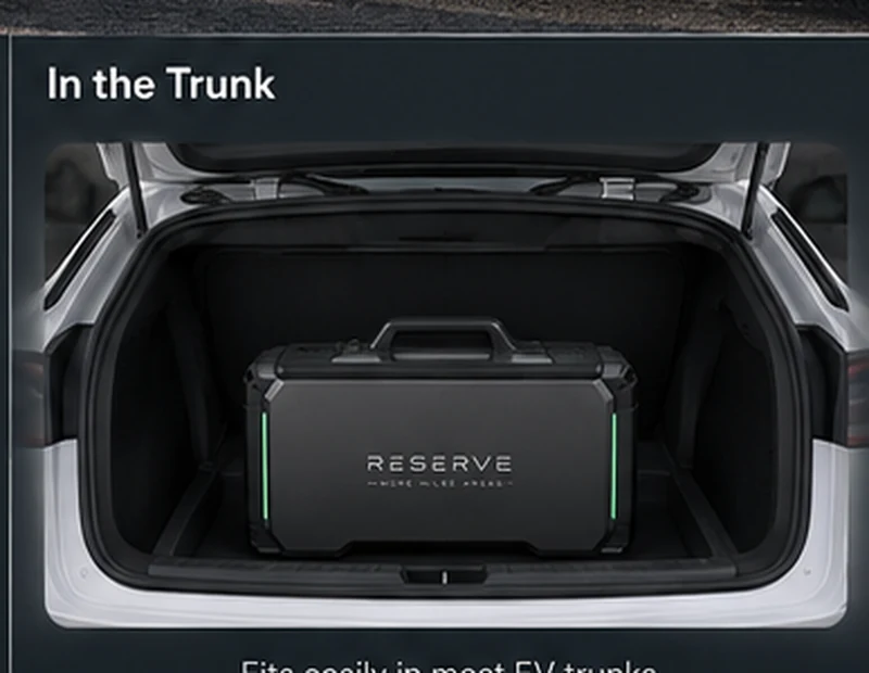 RESERVE secured for trunk transport